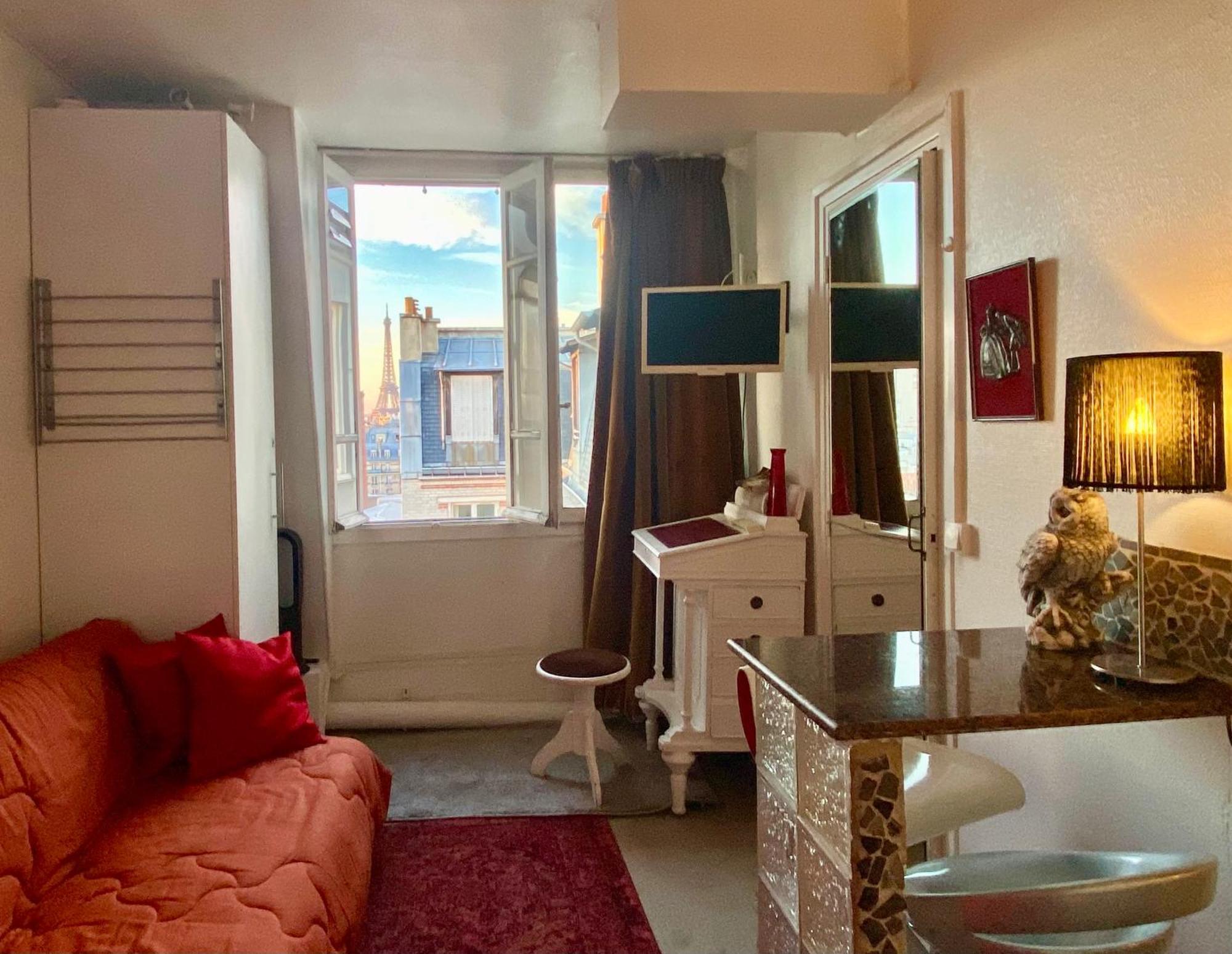 Studio Chic Paris Tour Eiffel Near Eiffel Tower 7Th Floor Ngoại thất bức ảnh