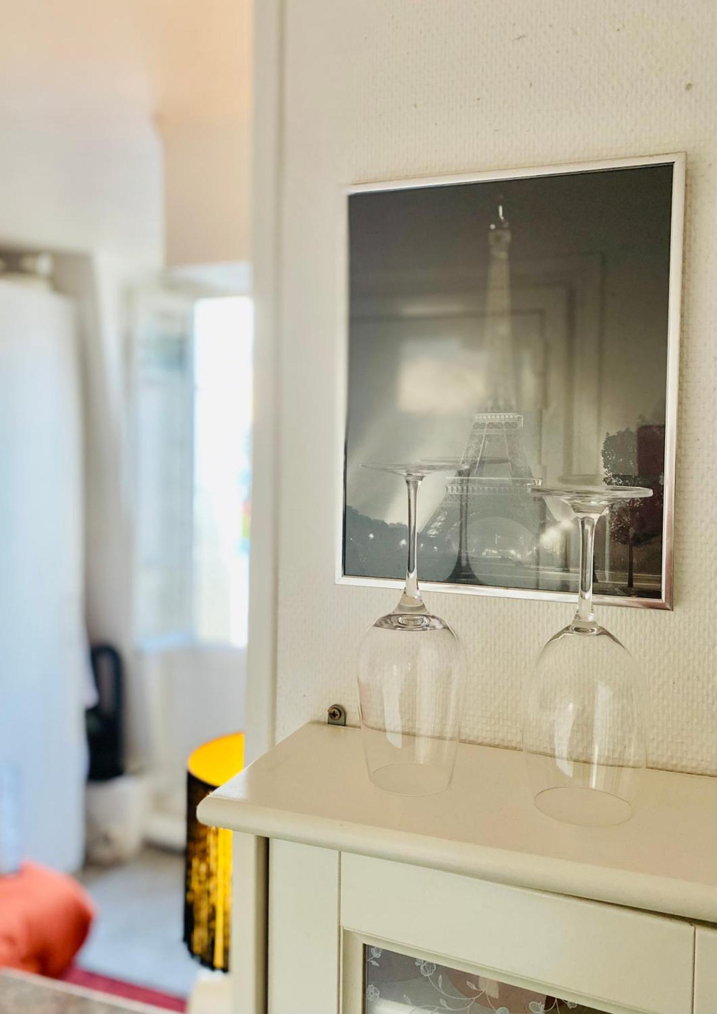 Studio Chic Paris Tour Eiffel Near Eiffel Tower 7Th Floor Ngoại thất bức ảnh